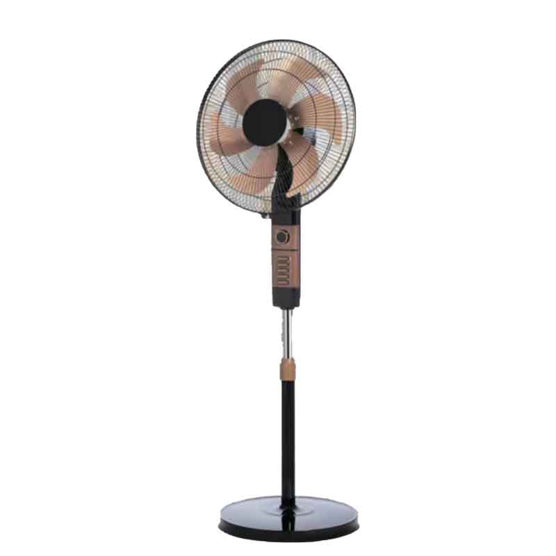 18 inch aluminum wire motor plastic 5PP fan blade remote control stand fan