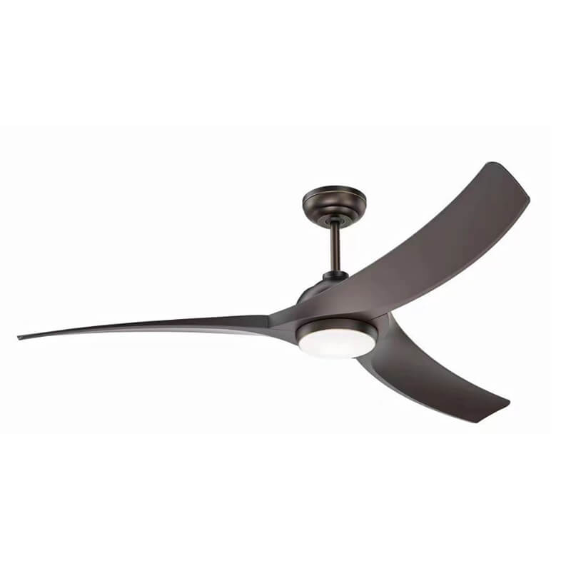 52 inch DC 6-gear 35w ABS 3 flanged blade ceiling fan with Remote