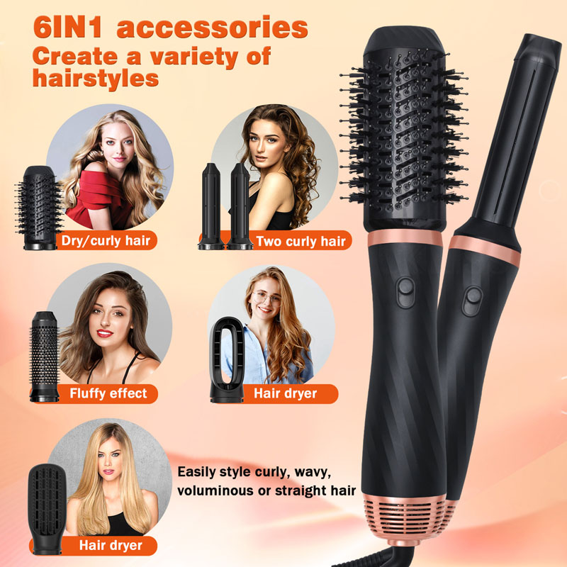 6 in 1 hair dryer