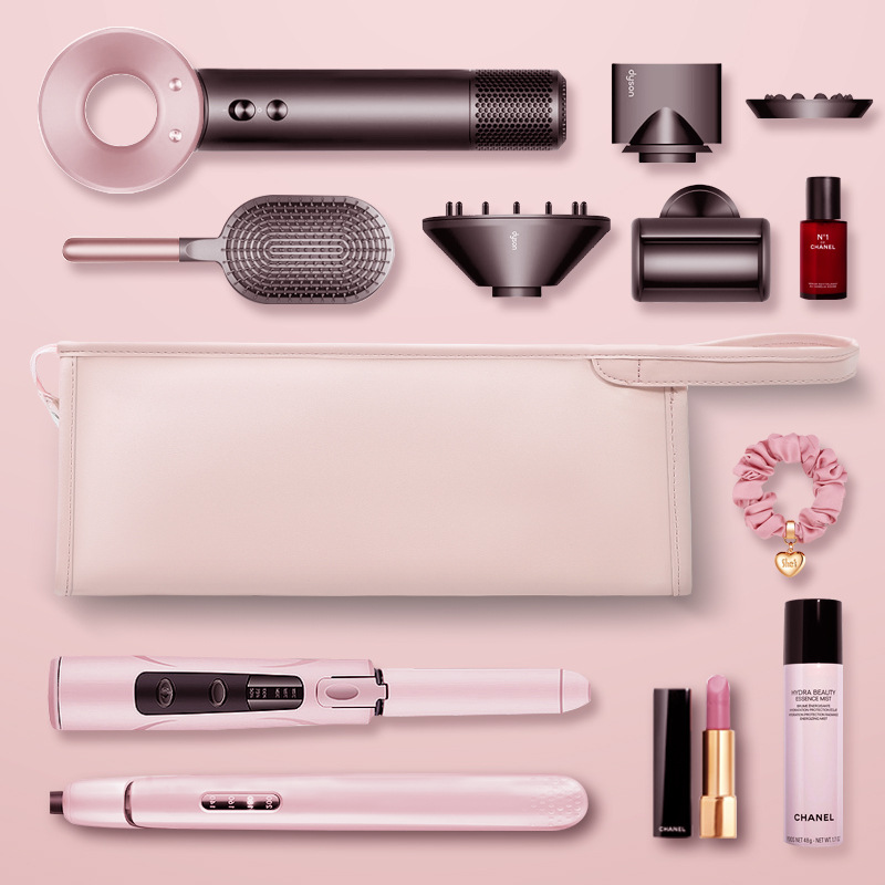 Hair Dryer Storage Bag Dyson Air Wrap Curling Iron Storage Case Travel Portable Hair Straightener Storage Organizer Box