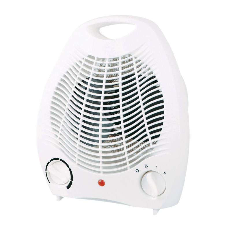 Black Fan Heater Electric For Room Portable Mini Fan Heater 2000w