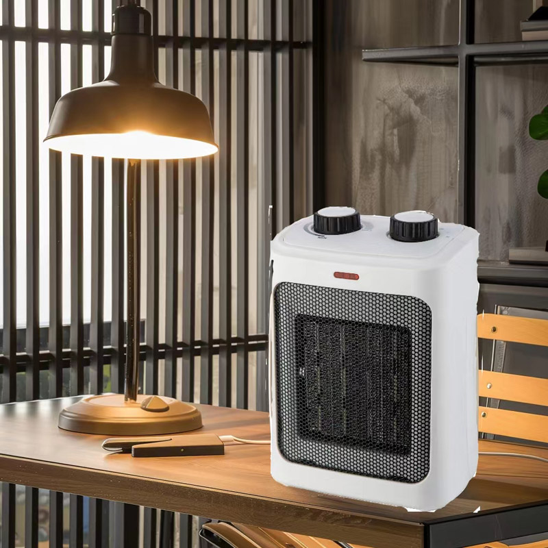 Portable Electric PTC Heaters Adjustable Thermostat PTC Fan Heater For Room750/1500W