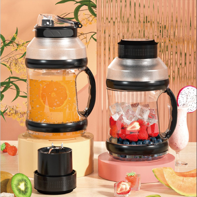 2000ML Multifunction Portable Juicer Blender High-Capacity Rechargeable 2 In 1 Juicer And Blender