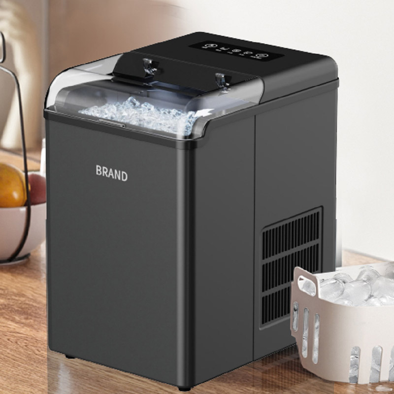 1.3L Self-cleaning Ice Maker Portable Ice Maker Machine With Water SHortage Indicator And Ice Full Indicator