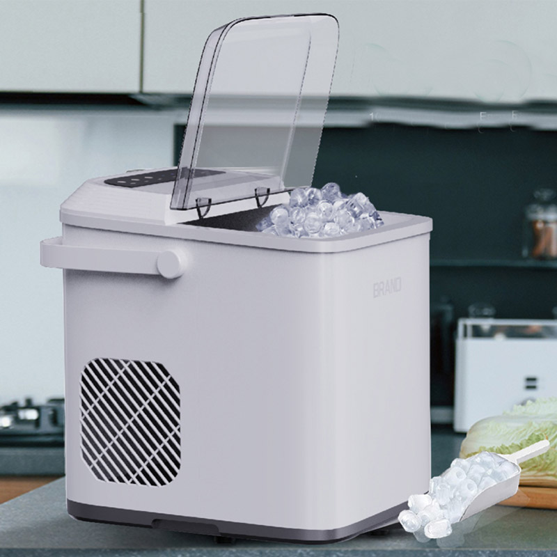 1.2L Ice Maker Home Portable Ice Maker Machine With Carry Handle Self-Cleaning Kitchen Ice Machine