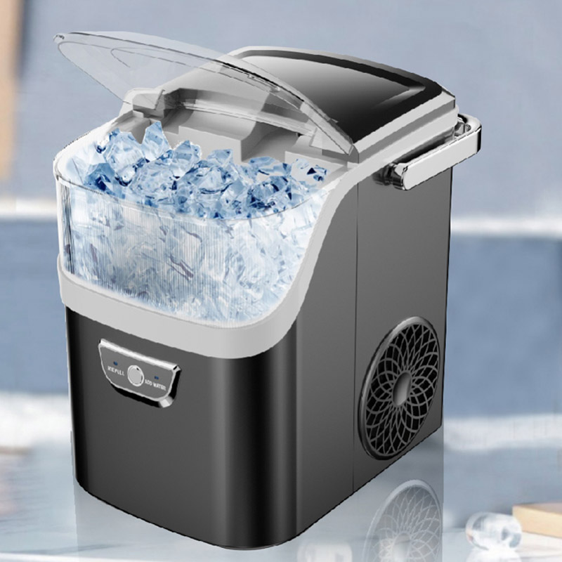 1.1L Hiagh Quality Ice Maker Portable Bullet Ice Maker Machine With Carry Handle Self-Cleaning Countertop Ice Machine