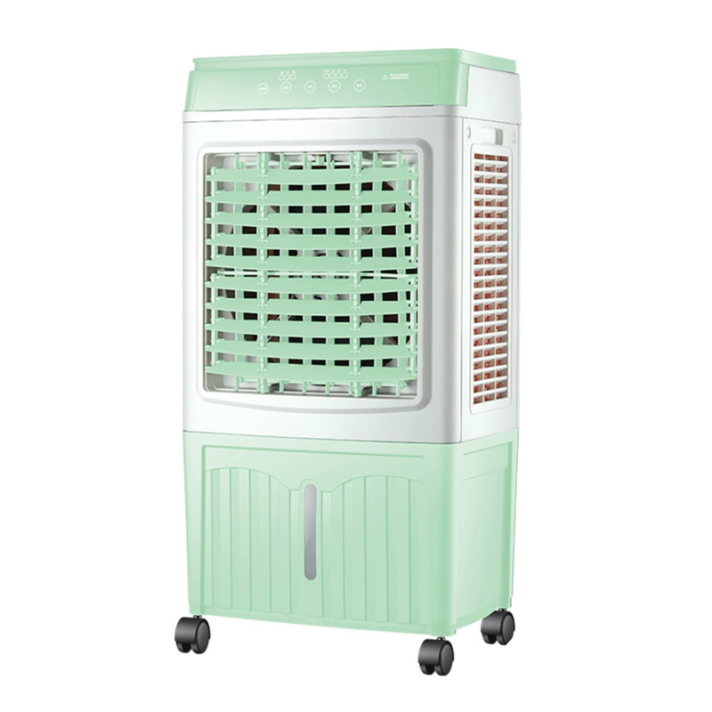 40L Water Capacity Household Standing Air Cooler Portable Cooling Fan Strong Winds Air Cooler Machine With Ice Crystal Box